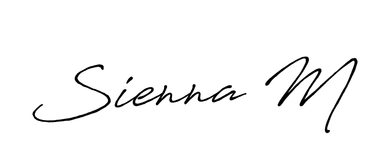 See photos of Sienna M official signature by Spectra . Check more albums & portfolios. Read reviews & check more about Antro_Vectra_Bolder font. Sienna M signature style 7 images and pictures png