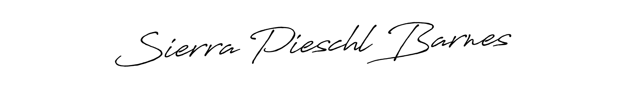 The best way (Antro_Vectra_Bolder) to make a short signature is to pick only two or three words in your name. The name Sierra Pieschl Barnes include a total of six letters. For converting this name. Sierra Pieschl Barnes signature style 7 images and pictures png