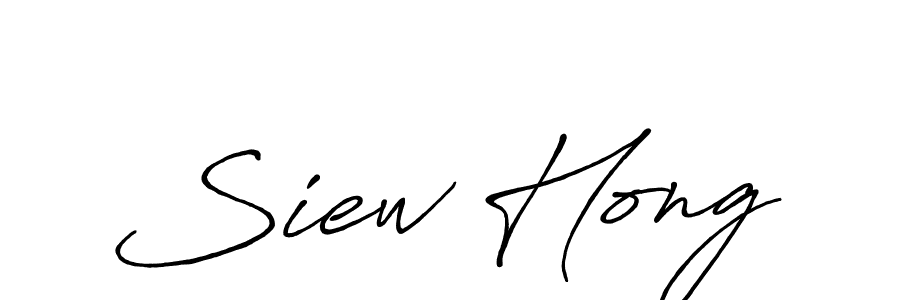 Similarly Antro_Vectra_Bolder is the best handwritten signature design. Signature creator online .You can use it as an online autograph creator for name Siew Hong. Siew Hong signature style 7 images and pictures png