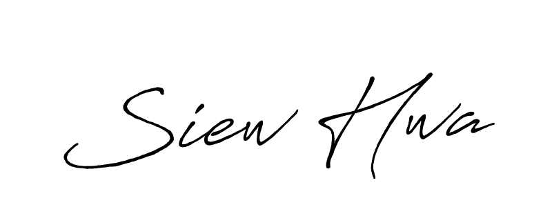 Antro_Vectra_Bolder is a professional signature style that is perfect for those who want to add a touch of class to their signature. It is also a great choice for those who want to make their signature more unique. Get Siew Hwa name to fancy signature for free. Siew Hwa signature style 7 images and pictures png