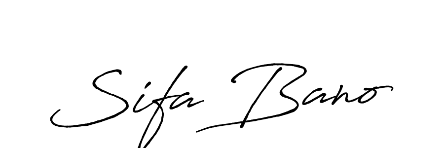 Once you've used our free online signature maker to create your best signature Antro_Vectra_Bolder style, it's time to enjoy all of the benefits that Sifa Bano name signing documents. Sifa Bano signature style 7 images and pictures png