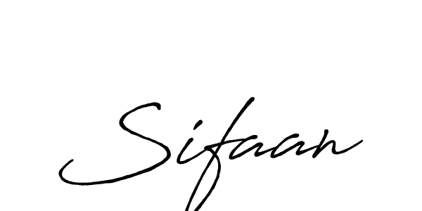 Antro_Vectra_Bolder is a professional signature style that is perfect for those who want to add a touch of class to their signature. It is also a great choice for those who want to make their signature more unique. Get Sifaan name to fancy signature for free. Sifaan signature style 7 images and pictures png