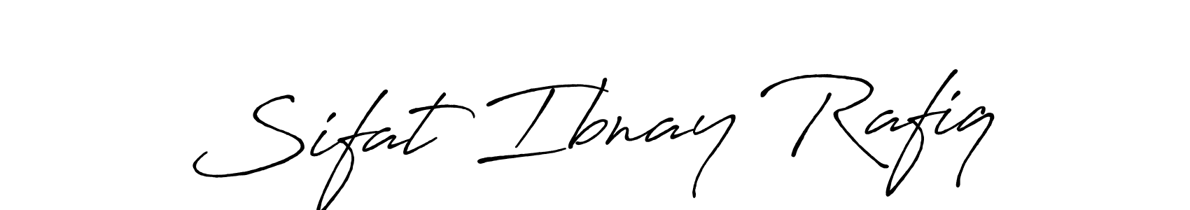 How to make Sifat Ibnay Rafiq signature? Antro_Vectra_Bolder is a professional autograph style. Create handwritten signature for Sifat Ibnay Rafiq name. Sifat Ibnay Rafiq signature style 7 images and pictures png