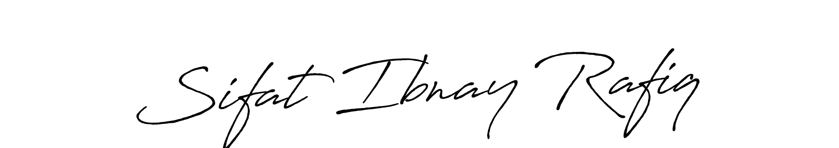 How to make Sifat Ibnay Rafiq signature? Antro_Vectra_Bolder is a professional autograph style. Create handwritten signature for Sifat Ibnay Rafiq name. Sifat Ibnay Rafiq signature style 7 images and pictures png