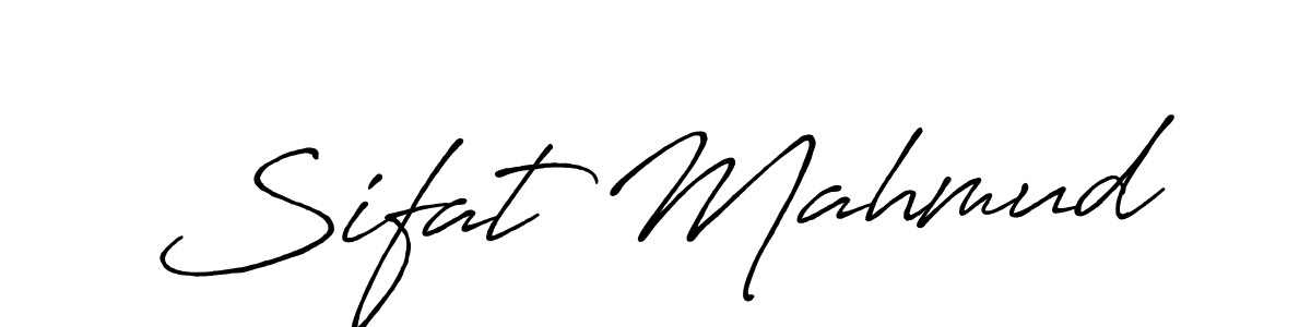 Also we have Sifat Mahmud name is the best signature style. Create professional handwritten signature collection using Antro_Vectra_Bolder autograph style. Sifat Mahmud signature style 7 images and pictures png
