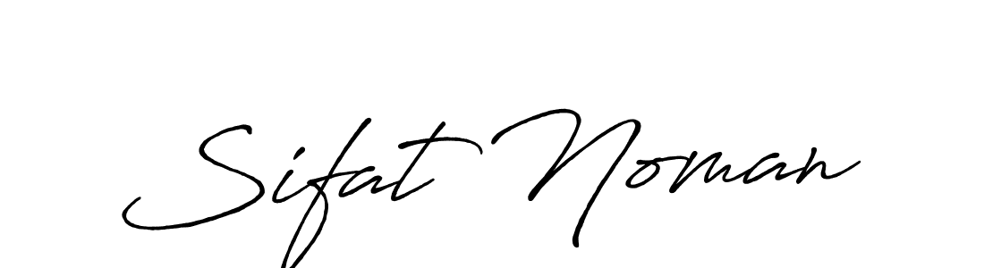 How to make Sifat Noman signature? Antro_Vectra_Bolder is a professional autograph style. Create handwritten signature for Sifat Noman name. Sifat Noman signature style 7 images and pictures png