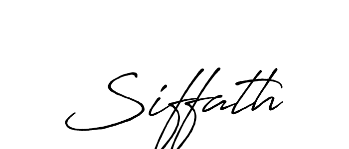 The best way (Antro_Vectra_Bolder) to make a short signature is to pick only two or three words in your name. The name Siffath include a total of six letters. For converting this name. Siffath signature style 7 images and pictures png