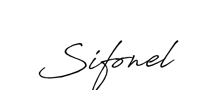 How to Draw Sifonel signature style? Antro_Vectra_Bolder is a latest design signature styles for name Sifonel. Sifonel signature style 7 images and pictures png
