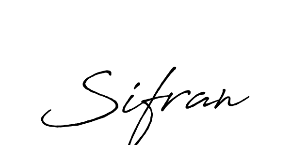 How to Draw Sifran signature style? Antro_Vectra_Bolder is a latest design signature styles for name Sifran. Sifran signature style 7 images and pictures png