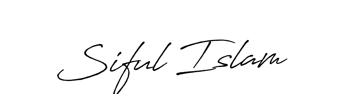 You should practise on your own different ways (Antro_Vectra_Bolder) to write your name (Siful Islam) in signature. don't let someone else do it for you. Siful Islam signature style 7 images and pictures png