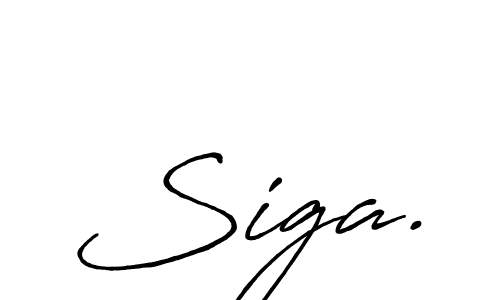 Also You can easily find your signature by using the search form. We will create Siga. name handwritten signature images for you free of cost using Antro_Vectra_Bolder sign style. Siga. signature style 7 images and pictures png