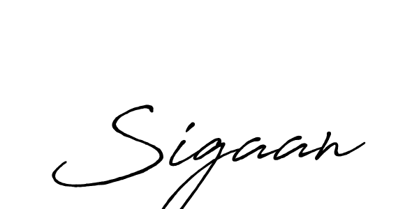 Make a beautiful signature design for name Sigaan. Use this online signature maker to create a handwritten signature for free. Sigaan signature style 7 images and pictures png