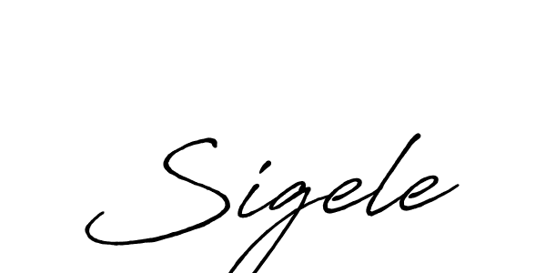 The best way (Antro_Vectra_Bolder) to make a short signature is to pick only two or three words in your name. The name Sigele include a total of six letters. For converting this name. Sigele signature style 7 images and pictures png