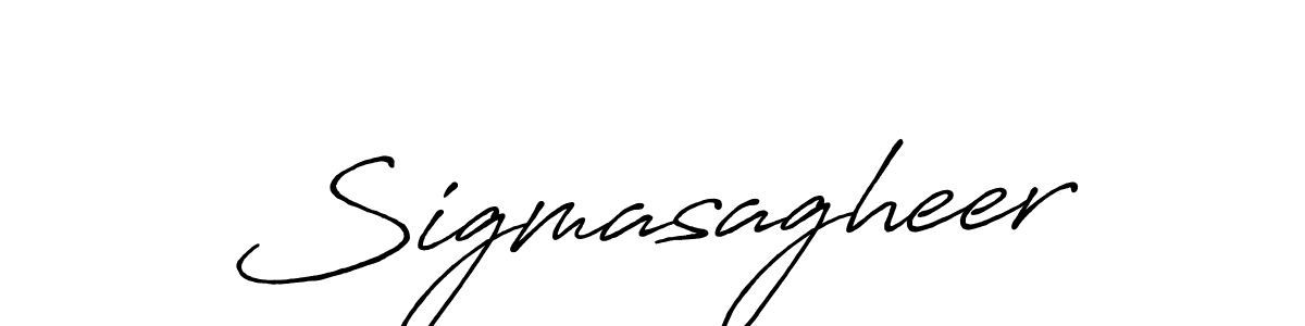 Make a beautiful signature design for name Sigmasagheer. Use this online signature maker to create a handwritten signature for free. Sigmasagheer signature style 7 images and pictures png
