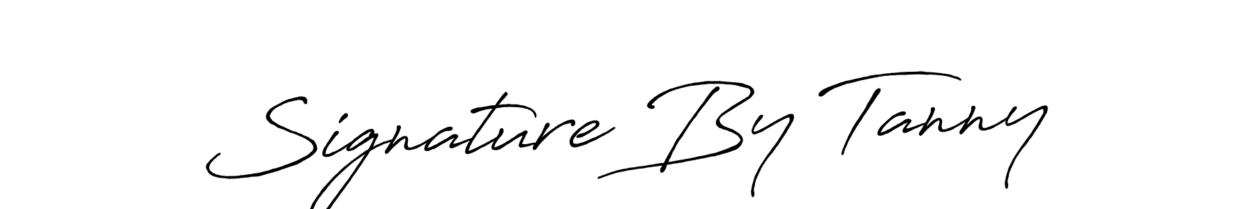 Also You can easily find your signature by using the search form. We will create Signature By Tanny name handwritten signature images for you free of cost using Antro_Vectra_Bolder sign style. Signature By Tanny signature style 7 images and pictures png