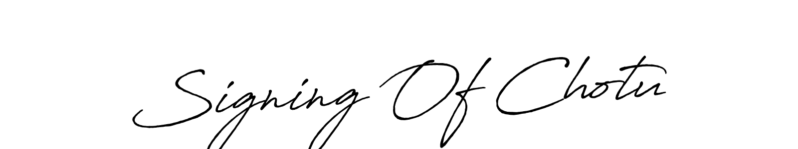 Best and Professional Signature Style for Signing Of Chotu. Antro_Vectra_Bolder Best Signature Style Collection. Signing Of Chotu signature style 7 images and pictures png