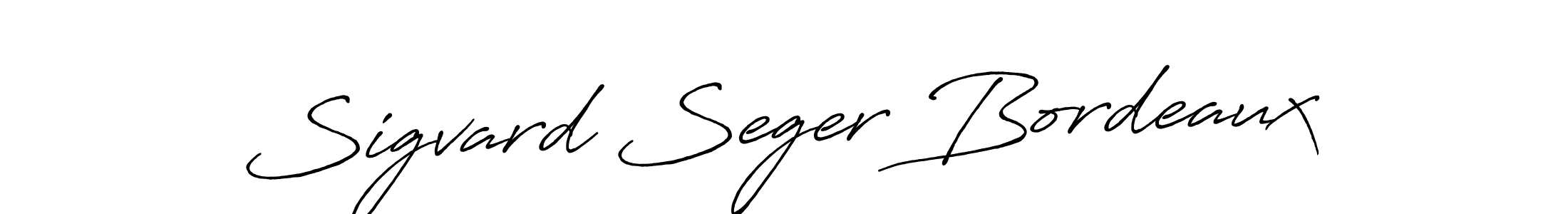 How to Draw Sigvard Seger Bordeaux signature style? Antro_Vectra_Bolder is a latest design signature styles for name Sigvard Seger Bordeaux. Sigvard Seger Bordeaux signature style 7 images and pictures png