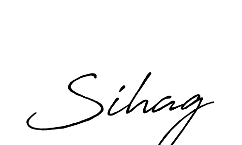 Antro_Vectra_Bolder is a professional signature style that is perfect for those who want to add a touch of class to their signature. It is also a great choice for those who want to make their signature more unique. Get Sihag name to fancy signature for free. Sihag signature style 7 images and pictures png