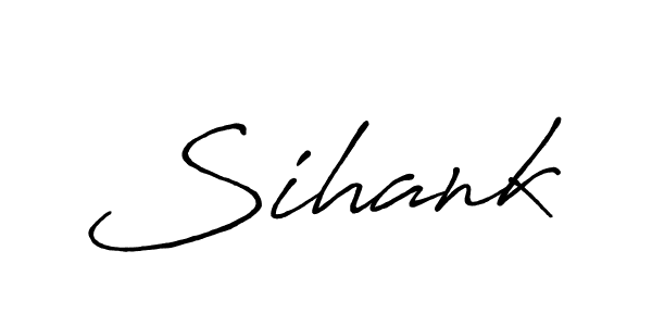 Best and Professional Signature Style for Sihank. Antro_Vectra_Bolder Best Signature Style Collection. Sihank signature style 7 images and pictures png