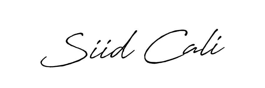 The best way (Antro_Vectra_Bolder) to make a short signature is to pick only two or three words in your name. The name Siid Cali include a total of six letters. For converting this name. Siid Cali signature style 7 images and pictures png