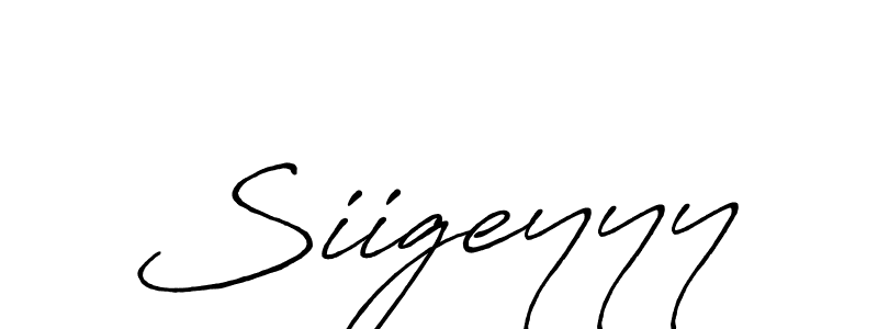 if you are searching for the best signature style for your name Siigeyyy. so please give up your signature search. here we have designed multiple signature styles  using Antro_Vectra_Bolder. Siigeyyy signature style 7 images and pictures png