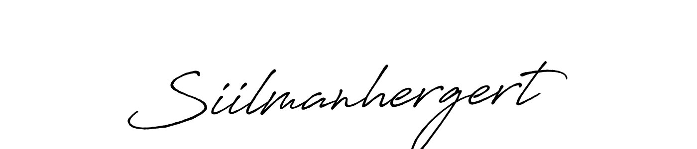 Similarly Antro_Vectra_Bolder is the best handwritten signature design. Signature creator online .You can use it as an online autograph creator for name Siilmanhergert. Siilmanhergert signature style 7 images and pictures png