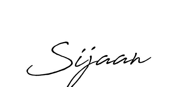 Design your own signature with our free online signature maker. With this signature software, you can create a handwritten (Antro_Vectra_Bolder) signature for name Sijaan. Sijaan signature style 7 images and pictures png