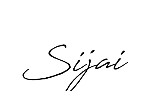 Create a beautiful signature design for name Sijai. With this signature (Antro_Vectra_Bolder) fonts, you can make a handwritten signature for free. Sijai signature style 7 images and pictures png