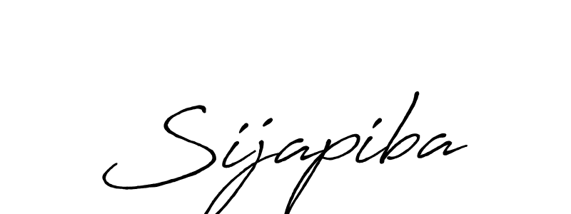 How to make Sijapiba signature? Antro_Vectra_Bolder is a professional autograph style. Create handwritten signature for Sijapiba name. Sijapiba signature style 7 images and pictures png