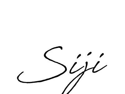 Design your own signature with our free online signature maker. With this signature software, you can create a handwritten (Antro_Vectra_Bolder) signature for name Siji. Siji signature style 7 images and pictures png