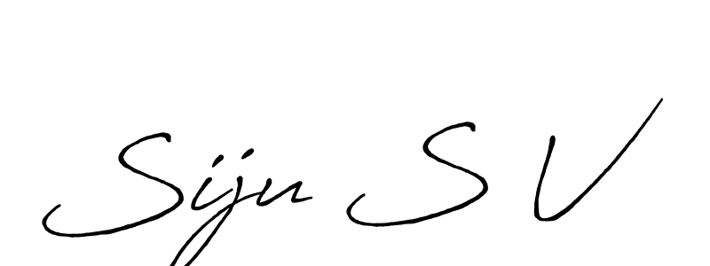 Here are the top 10 professional signature styles for the name Siju S V. These are the best autograph styles you can use for your name. Siju S V signature style 7 images and pictures png