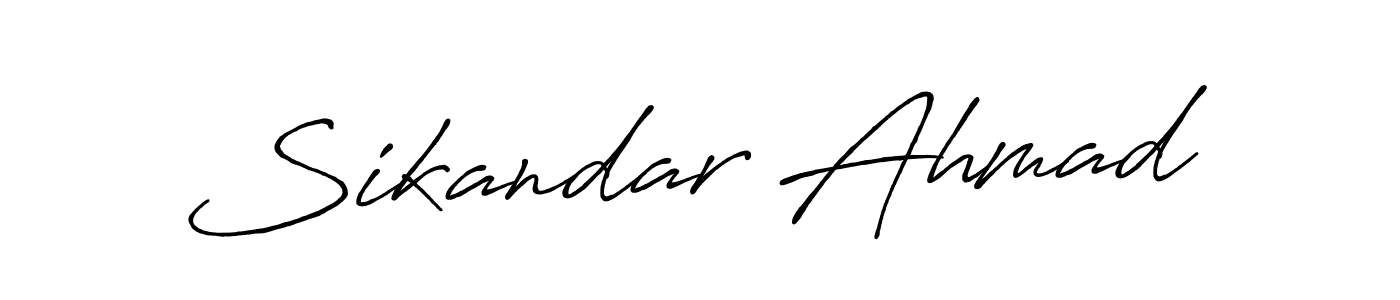 Here are the top 10 professional signature styles for the name Sikandar Ahmad. These are the best autograph styles you can use for your name. Sikandar Ahmad signature style 7 images and pictures png