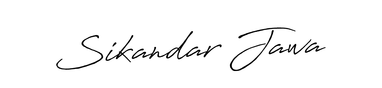 Once you've used our free online signature maker to create your best signature Antro_Vectra_Bolder style, it's time to enjoy all of the benefits that Sikandar Jawa name signing documents. Sikandar Jawa signature style 7 images and pictures png