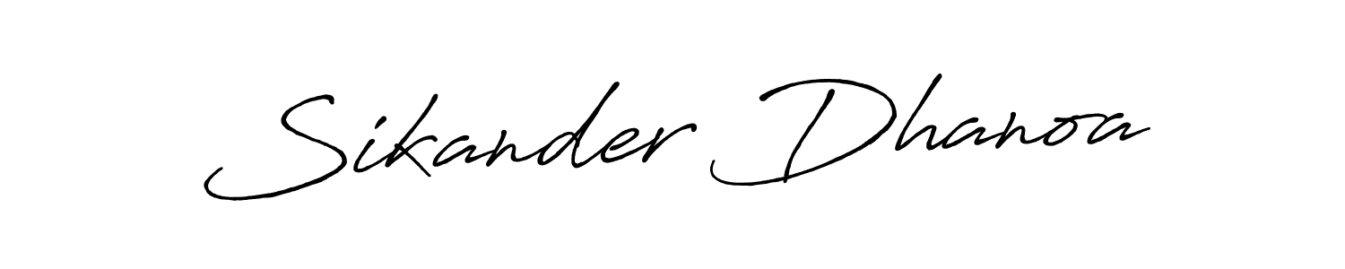 See photos of Sikander Dhanoa official signature by Spectra . Check more albums & portfolios. Read reviews & check more about Antro_Vectra_Bolder font. Sikander Dhanoa signature style 7 images and pictures png