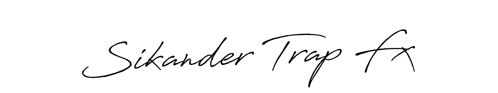 Antro_Vectra_Bolder is a professional signature style that is perfect for those who want to add a touch of class to their signature. It is also a great choice for those who want to make their signature more unique. Get Sikander Trap Fx name to fancy signature for free. Sikander Trap Fx signature style 7 images and pictures png