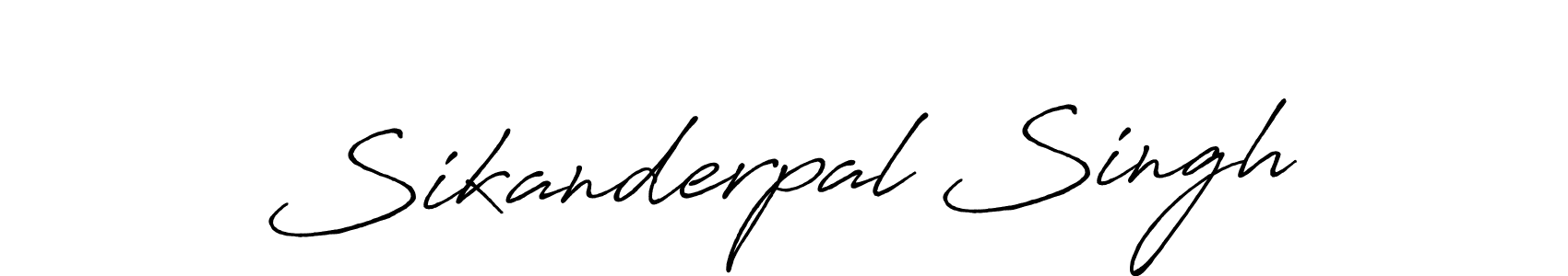 You should practise on your own different ways (Antro_Vectra_Bolder) to write your name (Sikanderpal Singh) in signature. don't let someone else do it for you. Sikanderpal Singh signature style 7 images and pictures png
