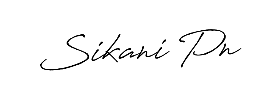 Once you've used our free online signature maker to create your best signature Antro_Vectra_Bolder style, it's time to enjoy all of the benefits that Sikani Pn name signing documents. Sikani Pn signature style 7 images and pictures png