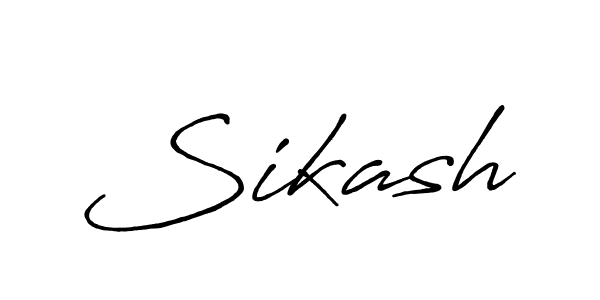 It looks lik you need a new signature style for name Sikash. Design unique handwritten (Antro_Vectra_Bolder) signature with our free signature maker in just a few clicks. Sikash signature style 7 images and pictures png