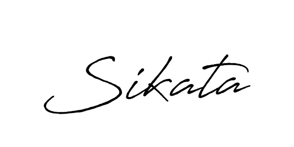 Once you've used our free online signature maker to create your best signature Antro_Vectra_Bolder style, it's time to enjoy all of the benefits that Sikata name signing documents. Sikata signature style 7 images and pictures png