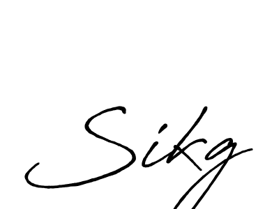 Antro_Vectra_Bolder is a professional signature style that is perfect for those who want to add a touch of class to their signature. It is also a great choice for those who want to make their signature more unique. Get Sikg name to fancy signature for free. Sikg signature style 7 images and pictures png