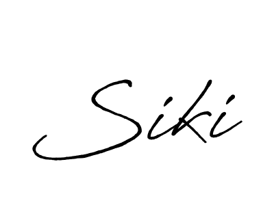 if you are searching for the best signature style for your name Siki. so please give up your signature search. here we have designed multiple signature styles  using Antro_Vectra_Bolder. Siki signature style 7 images and pictures png