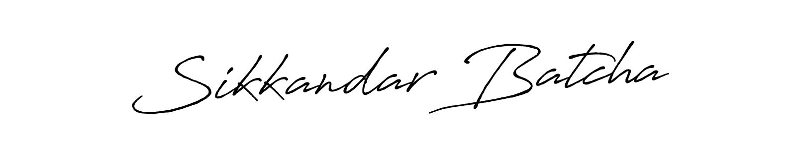 You should practise on your own different ways (Antro_Vectra_Bolder) to write your name (Sikkandar Batcha) in signature. don't let someone else do it for you. Sikkandar Batcha signature style 7 images and pictures png