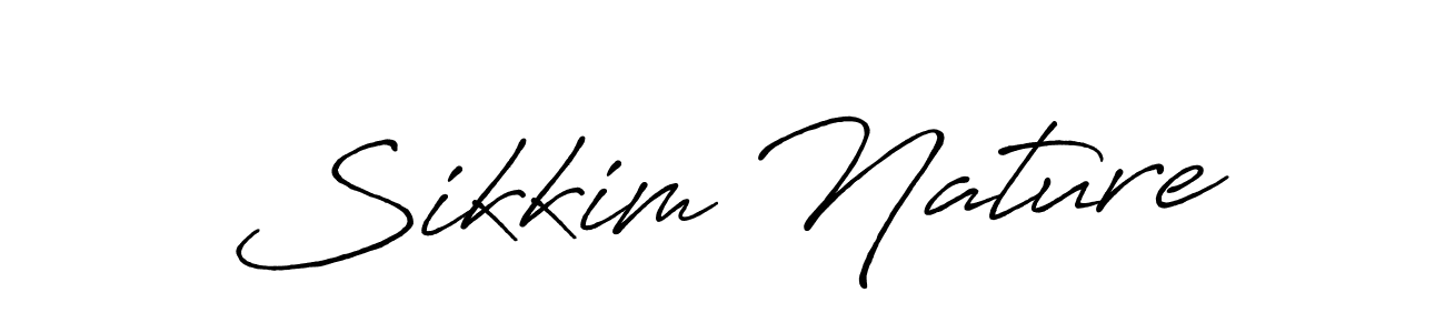 You can use this online signature creator to create a handwritten signature for the name Sikkim Nature. This is the best online autograph maker. Sikkim Nature signature style 7 images and pictures png