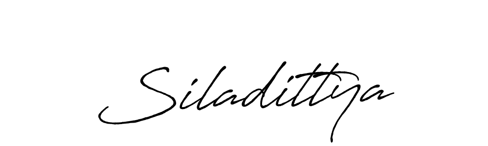 How to make Siladittya name signature. Use Antro_Vectra_Bolder style for creating short signs online. This is the latest handwritten sign. Siladittya signature style 7 images and pictures png