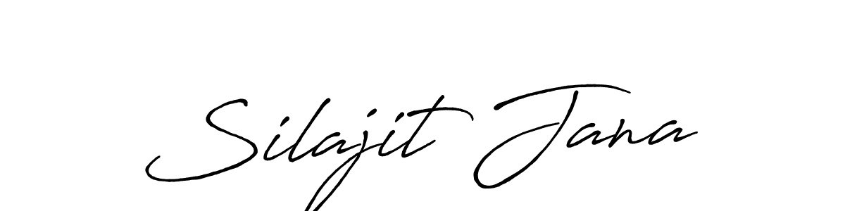 Also we have Silajit Jana name is the best signature style. Create professional handwritten signature collection using Antro_Vectra_Bolder autograph style. Silajit Jana signature style 7 images and pictures png