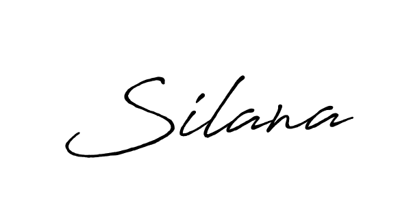 Silana stylish signature style. Best Handwritten Sign (Antro_Vectra_Bolder) for my name. Handwritten Signature Collection Ideas for my name Silana. Silana signature style 7 images and pictures png