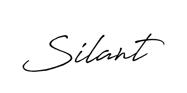 Also we have Silant name is the best signature style. Create professional handwritten signature collection using Antro_Vectra_Bolder autograph style. Silant signature style 7 images and pictures png