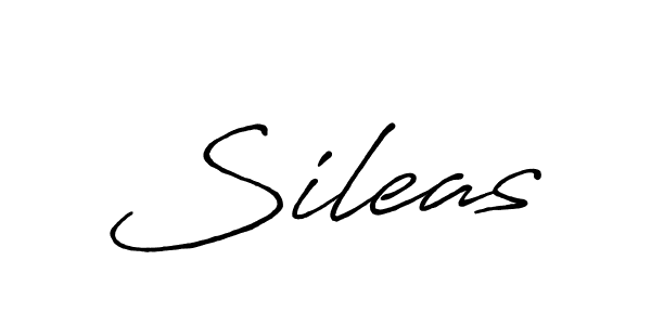 Make a beautiful signature design for name Sileas. With this signature (Antro_Vectra_Bolder) style, you can create a handwritten signature for free. Sileas signature style 7 images and pictures png