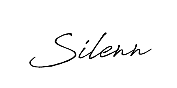 Design your own signature with our free online signature maker. With this signature software, you can create a handwritten (Antro_Vectra_Bolder) signature for name Silenn. Silenn signature style 7 images and pictures png
