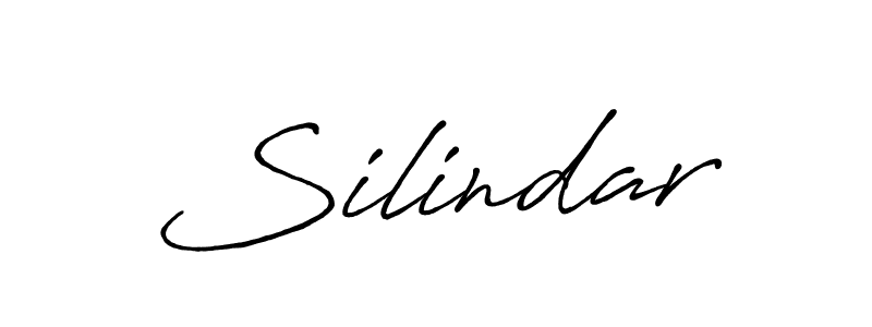Design your own signature with our free online signature maker. With this signature software, you can create a handwritten (Antro_Vectra_Bolder) signature for name Silindar. Silindar signature style 7 images and pictures png
